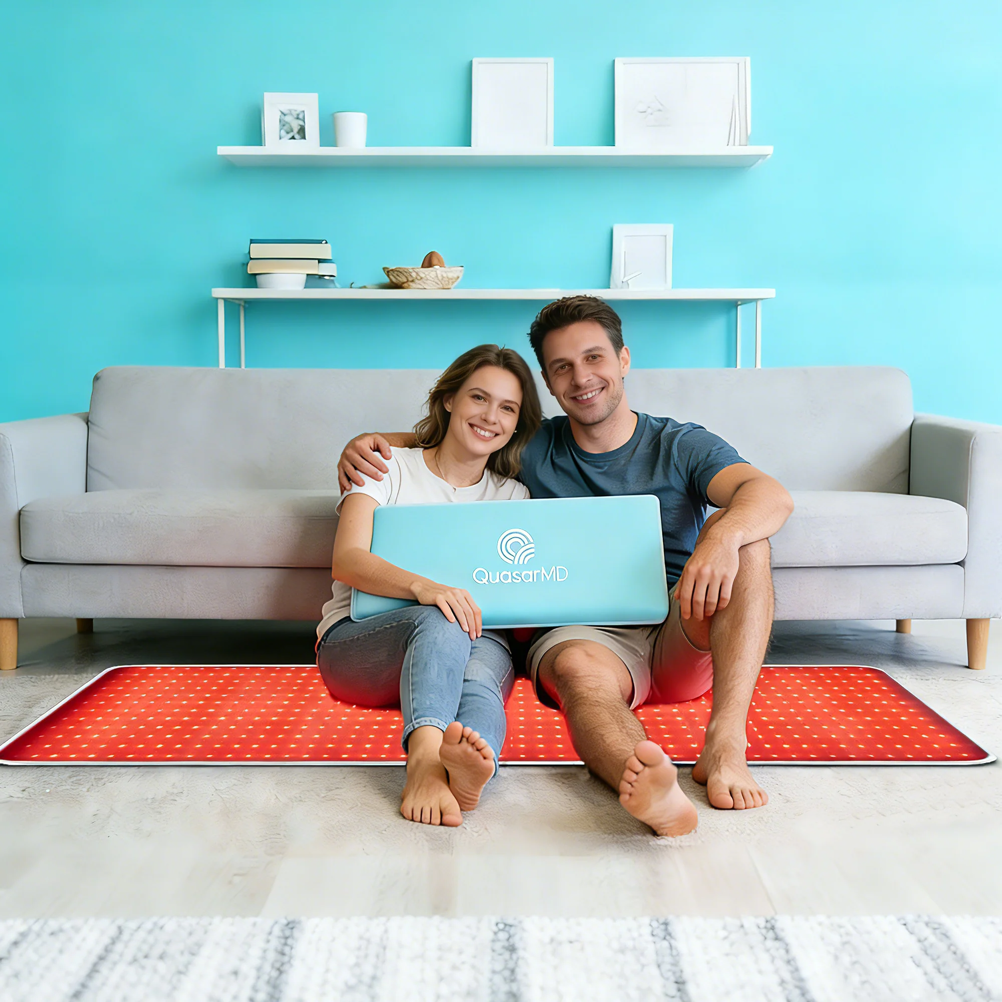 QuasarMD MintWave Full-Body Red + NIR Light Therapy Mat - Image 5